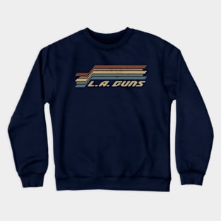 L.A. Guns Stripes Crewneck Sweatshirt